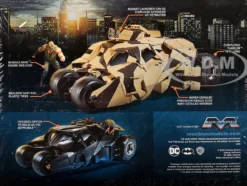 Skill 3 Model Kit Batmobile Tumbler with Bane Figure 