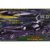 Skill 2 Model Kit Batmobile with Seated Batman Figure "Batman" (1989) Movie 1/25 Scale Model by AMT