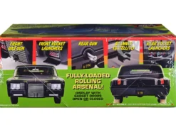 Skill 2 Model Kit Black Beauty The Green Hornet 1966 1967 TV Series with Green Hornet and Kato Figures 1/25 Scale Model AMT AMT1271