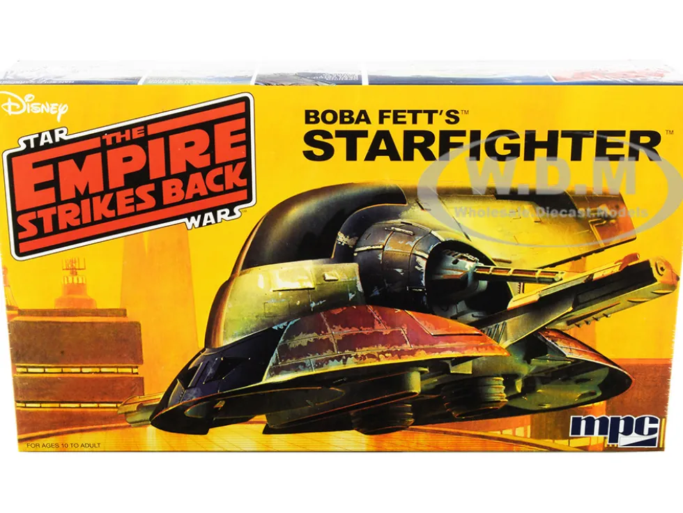 Skill 2 Model Kit Boba Fett's Starfighter Star Wars Episode V The Empire Strikes Back 1980 Movie MPC MPC951