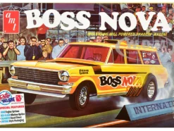 Skill 2 Model Kit Boss Nova Funny Car 1/25 Scale Model by AMT