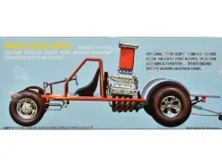 Skill 2 Model Kit Boss Nova Funny Car 1/25 Scale Model by AMT