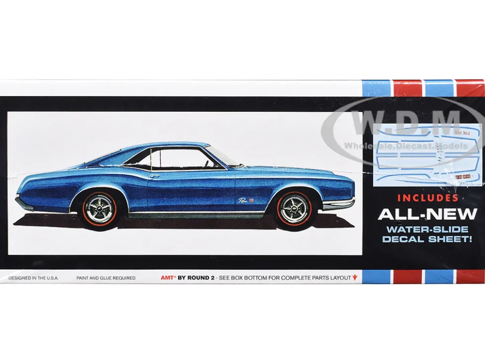 Skill 2 Model Kit 1966 Buick Riviera GS 1/25 Scale Model by AMT