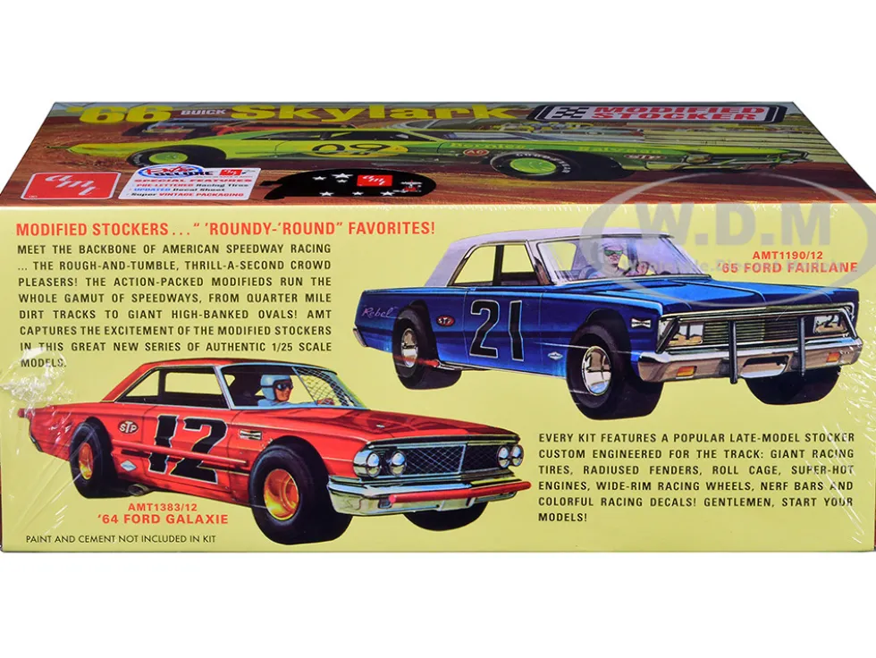 Skill 2 Model Kit 1966 Buick Skylark Modified Stocker 1/25 Scale Model AMT AMT1398