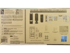 Skill 2 Model Kit 1959 Cadillac Ambulance with Gurney Accessory 1/25 Scale Model by AMT AMT1395