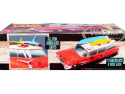Skill 2 Model Kit 1959 Cadillac Ambulance Surf Shark 1/25 Scale Models AMT AMT1242