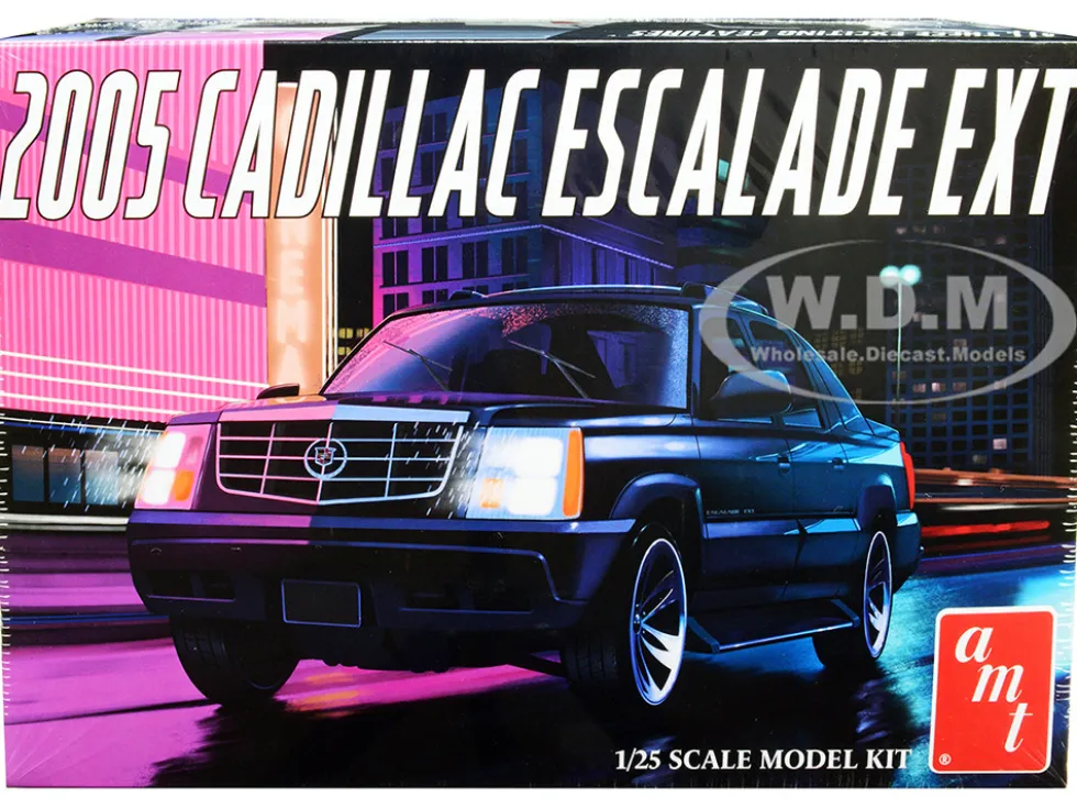 Skill 2 Model Kit 2005 Cadillac Escalade EXT 1/25 Scale Model AMT AMT1317