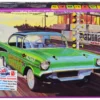 Skill 2 Model Kit 1957 Chevrolet Bel Air Pepper Shaker 3 in 1 Kit 1/25 Scale Model AMT AMT1360