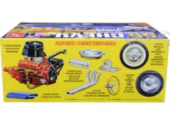 Skill 2 Model Kit 1955 Chevrolet Bel Air Sedan 2 in 1 Kit 1/25 Scale Model AMT AMT1119 M