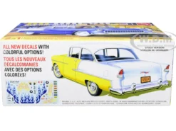 Skill 2 Model Kit 1955 Chevrolet Bel Air Sedan 2 in 1 Kit 1/25 Scale Model AMT AMT1119 M