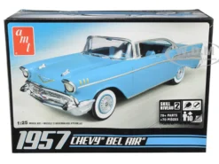 Skill 2 Model Kit 1957 Chevrolet Bel Air 1/25 Scale Model AMT AMT638 M