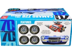 Skill 2 Model Kit 1970 1/2 Chevrolet Camaro Z28 Full Bumper 1/25 Scale Model AMT AMT1155