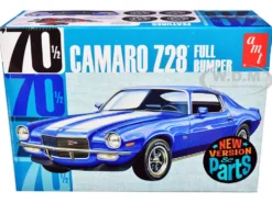 Skill 2 Model Kit 1970 1/2 Chevrolet Camaro Z28 Full Bumper 1/25 Scale Model AMT AMT1155