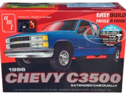 Skill 2 Model Kit 1996 Chevrolet C3500 Extended Cab Dually Pickup Truck Easy Build 1/25 Scale Model AMT AMT1409M