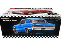 Skill 2 Model Kit 1967 Chevrolet Chevelle SS 396 AMT Celebrating 75 Years 1/25 Scale Model AMT AMT1388