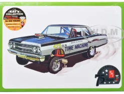 Skill 2 Model Kit 1965 Chevrolet Chevelle AWB Funny Car Time Machine 1/25 Scale Model AMT AMT1302