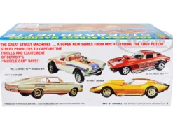 Skill 2 Model Kit 1967 Chevrolet Corvette Stingray Streaker Vette The Great Street Machines Series 1/25 Scale Model Car MPC MPC973