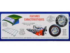 Skill 2 Model Kit 1972 Chevrolet Corvette Roadster 1/25 Scale Model by AMT