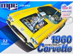 Skill 2 Model Kit 1960 Chevrolet Corvette 7 in 1 Kit 1/25 Scale Model MPC MPC1002