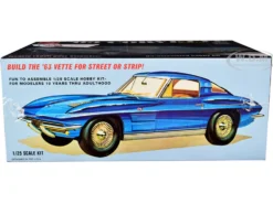 Skill 2 Model Kit 1963 Chevrolet Corvette Stingray 1/25 Scale Model AMT AMT861