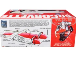 Skill 2 Model Kit 1960 Chevrolet Corvette Street Rods 1/25 Scale Model AMT AMT1374
