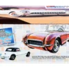 Skill 2 Model Kit 1953 Chevrolet Corvette USPS United States Postal Service Themed Collectible Tin 1/25 Scale Model AMT AMT1244