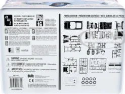 Skill 2 Model Kit 1953 Chevrolet Corvette USPS United States Postal Service Themed Collectible Tin 1/25 Scale Model AMT AMT1244