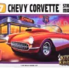 Skill 2 Model Kit 1957 Chevrolet Corvette Street Machine "Kustom Kruisers" Series 1/25 Scale Model by AMT