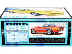 Skill 2 Model Kit 1968 Chevrolet Corvette Custom 1/25 Scale Model AMT AMT1236