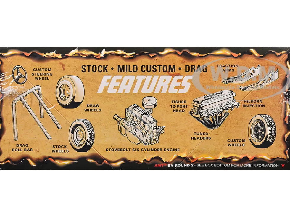 Skill 2 Model Kit 1951 Chevrolet Cruiser 3-in-1 Kit 1/25 Scale Model by AMT