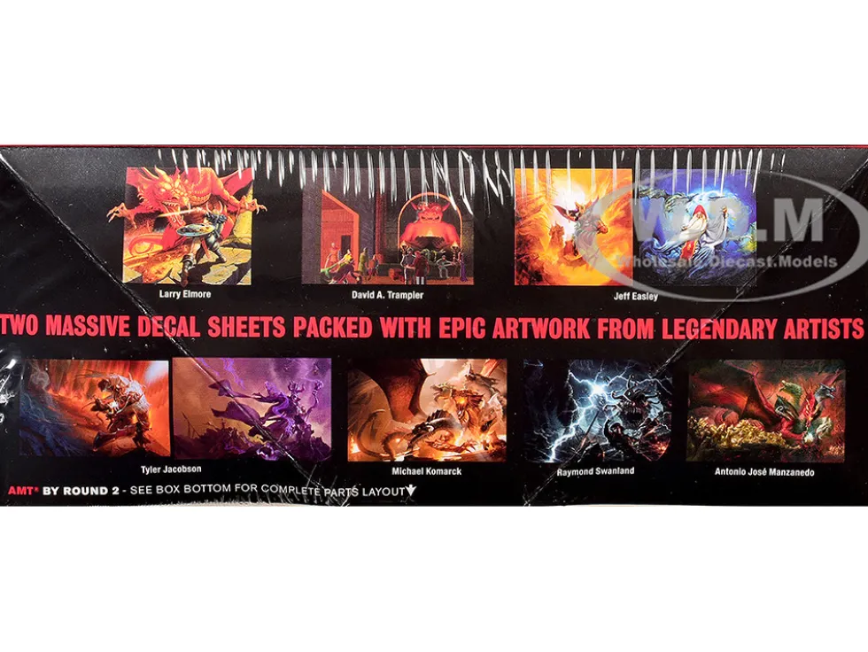 Skill 2 Model Kit 1977 Chevrolet Custom Van "Dungeons & Dragons" 1/25 Scale Model by AMT