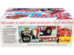Skill 2 Model Kit 1957 Chevrolet Gasser Flip Nose Spirit of 57 1/25 Scale Model MPC MPC904