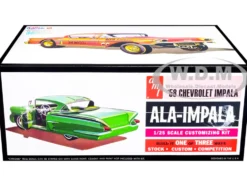 Skill 2 Model Kit 1958 Chevrolet Impala Ala-Impala 3-in-1 Kit 1/25 Scale Model AMT AMT1301