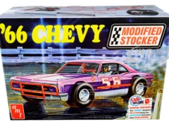 Skill 2 Model Kit 1966 Chevrolet Impala Modified Stocker 1/25 Scale Model AMT AMT1183