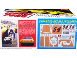 Skill 2 Model Kit 1974 Chevrolet Malibu Stock Car #54 Lennie Pond 1/25 Scale Model AMT AMT1352