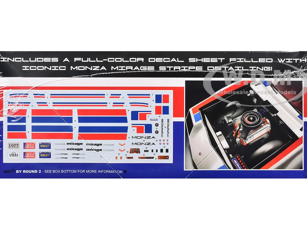 Skill 2 Model Kit 1977 Chevrolet Monza Mirage Wide Body "Street Machine" 1/25 Scale Model by AMT