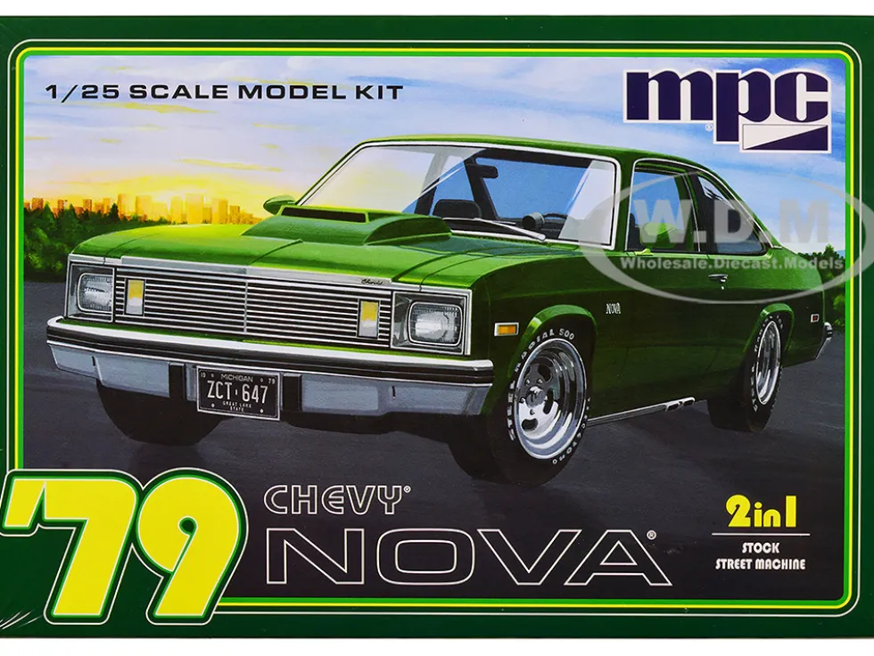 Skill 2 Model Kit 1979 Chevrolet Nova 2-in-1 Kit 1/25 Scale Model by MPC