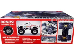 Skill 2 Model Kit Chevrolet Silverado USA-1 Monster Truck 1/25 Scale Model AMT AMT1252