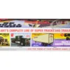 Skill 3 Model Kit Chevrolet Titan 90 Tractor Truck 1/25 Scale Model AMT AMT1417
