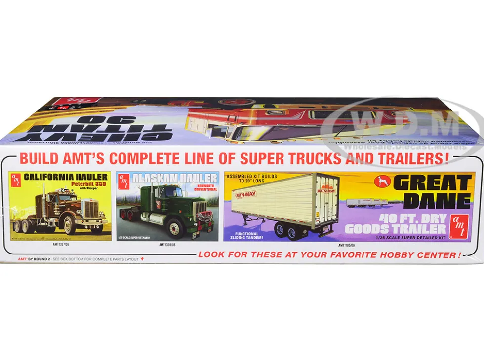 Skill 3 Model Kit Chevrolet Titan 90 Tractor Truck 1/25 Scale Model AMT AMT1417