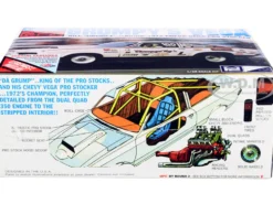 Skill 2 Model Kit 1972 Chevrolet Vega Pro Stock Bill Grumpy Jenkins Legends of the Quarter Mile 1/25 Scale Model MPC MPC877