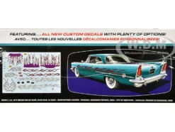 Skill 2 Model Kit 1957 Chrysler 300 Custom 1/25 Scale Model by AMT