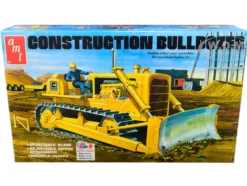 Skill 3 Model Kit Construction Bulldozer 1/25 Scale Model AMT AMT1086