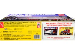 Skill 3 Model Kit 40' Container Trailer 1/24 Scale Model AMT AMT1196