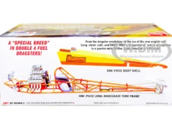Skill 2 Model Kit 1934 Copperhead Rear-Engine Double A Fuel Dragster 1/25 Scale Model AMT AMT1282