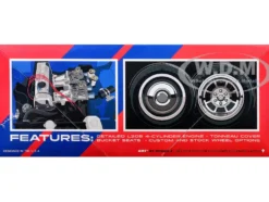 Skill 2 Model Kit 1975 Datsun Pickup Truck "BRE" 1/25 Scale Model by MPC