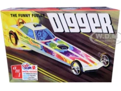Skill 2 Model Kit Digger Dragster The Funny Fueler 1/25 Scale Model AMT AMT1154