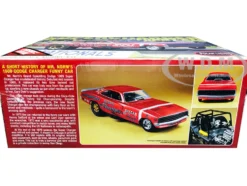Skill 2 Model Kit 1969 Dodge Charger Funny Car Mr. Norm's Supercharger Legends of the Quarter Mile 1/25 Scale Model Polar Lights POL989