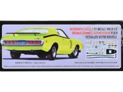 Skill 2 Model Kit 1971 Dodge Charger R/T 1/25 Scale Model by AMT