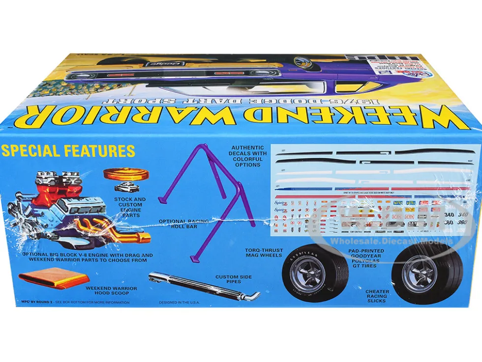 Skill 2 Model Kit 1976 Dodge Dart Sport "Weekend Warrior" 1/25 Scale Model by MPC